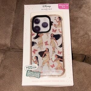 Disney Skinnydip Pocahontas iPhone 14 Pro Case - Multicolor Sparkling